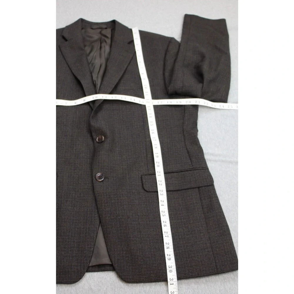 Lauren‎ Ralph Lauren Blazer Men 40R Houndstooth Wool 2-Button Single Breasted